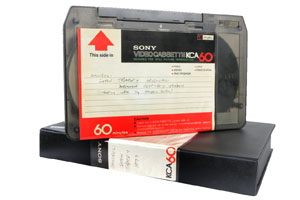 U-Matic Video Tapes