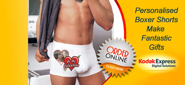 Personalised Photo Boxer Shorts