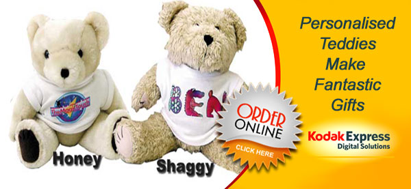 Personalised Photo Teddy Bear